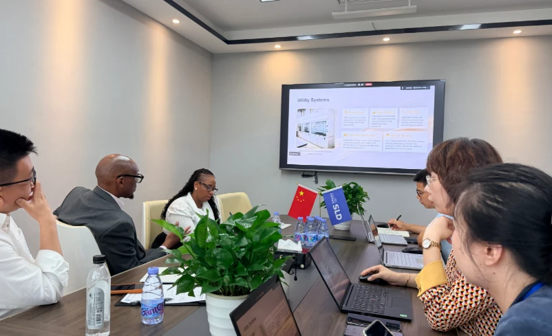 Delegation of Leading African TIC Institution Visits SLD Interlab for Laboratory Strategic Cooperation